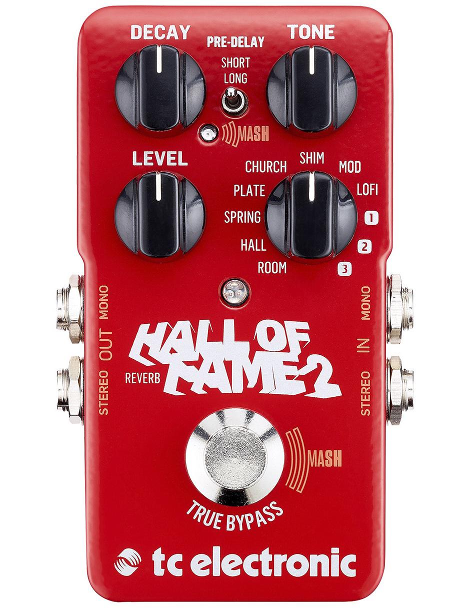 Pedal para Guitarra T.C. Electronic Hall Of Fame 2 Rev 3