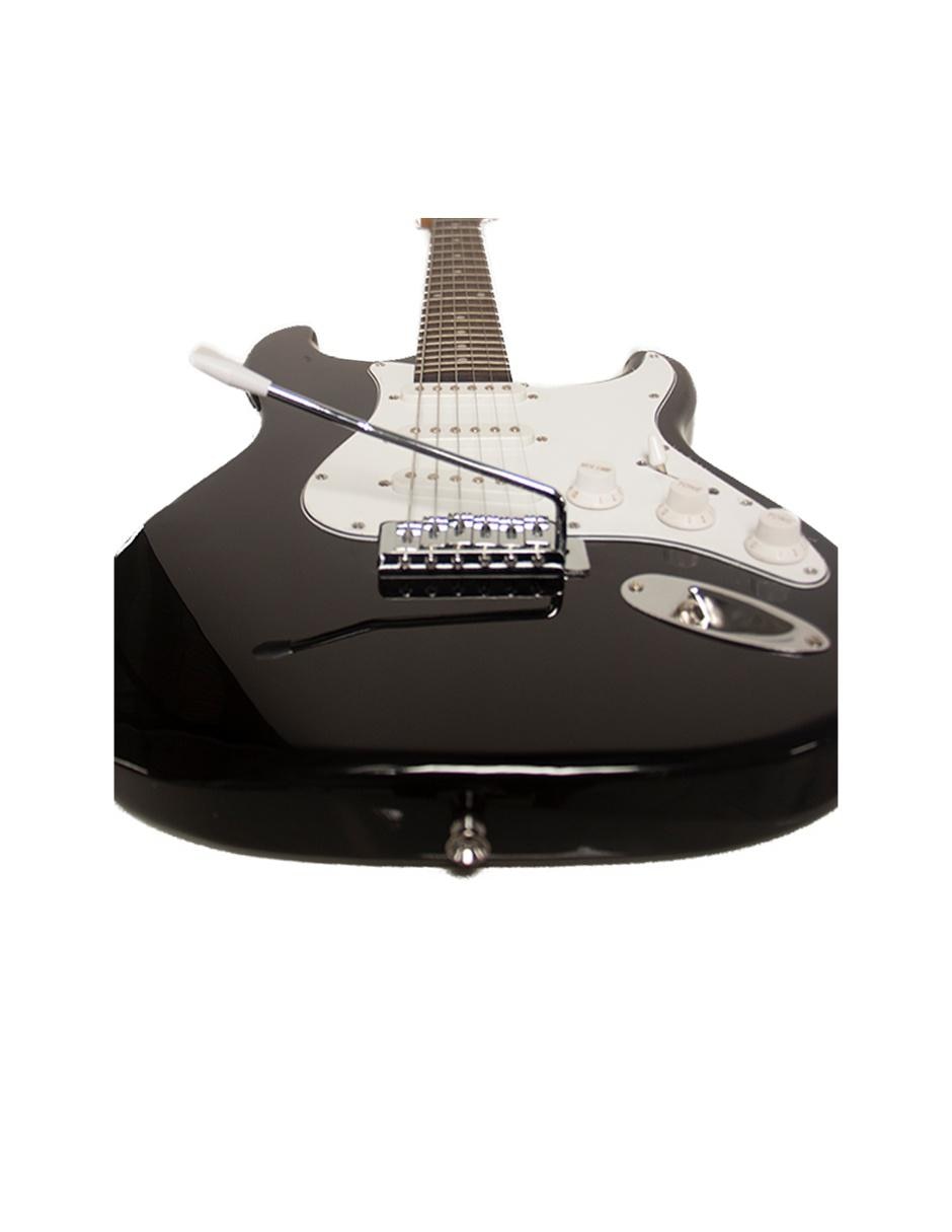 Guitarra eléctrica  mkz-atguitarneg 5