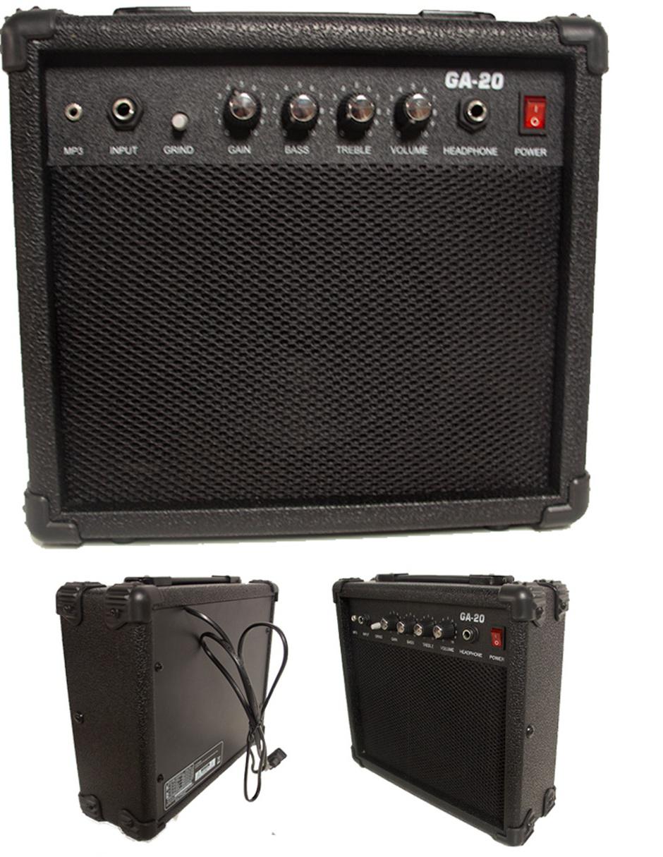 Guitarra eléctrica  mkz-atguitarneg 6
