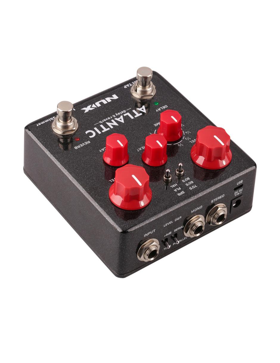 Pedal NDR-5 Atlantic Delay & Reverb Pedal NDR-5 Atlantic Delay & Reverb