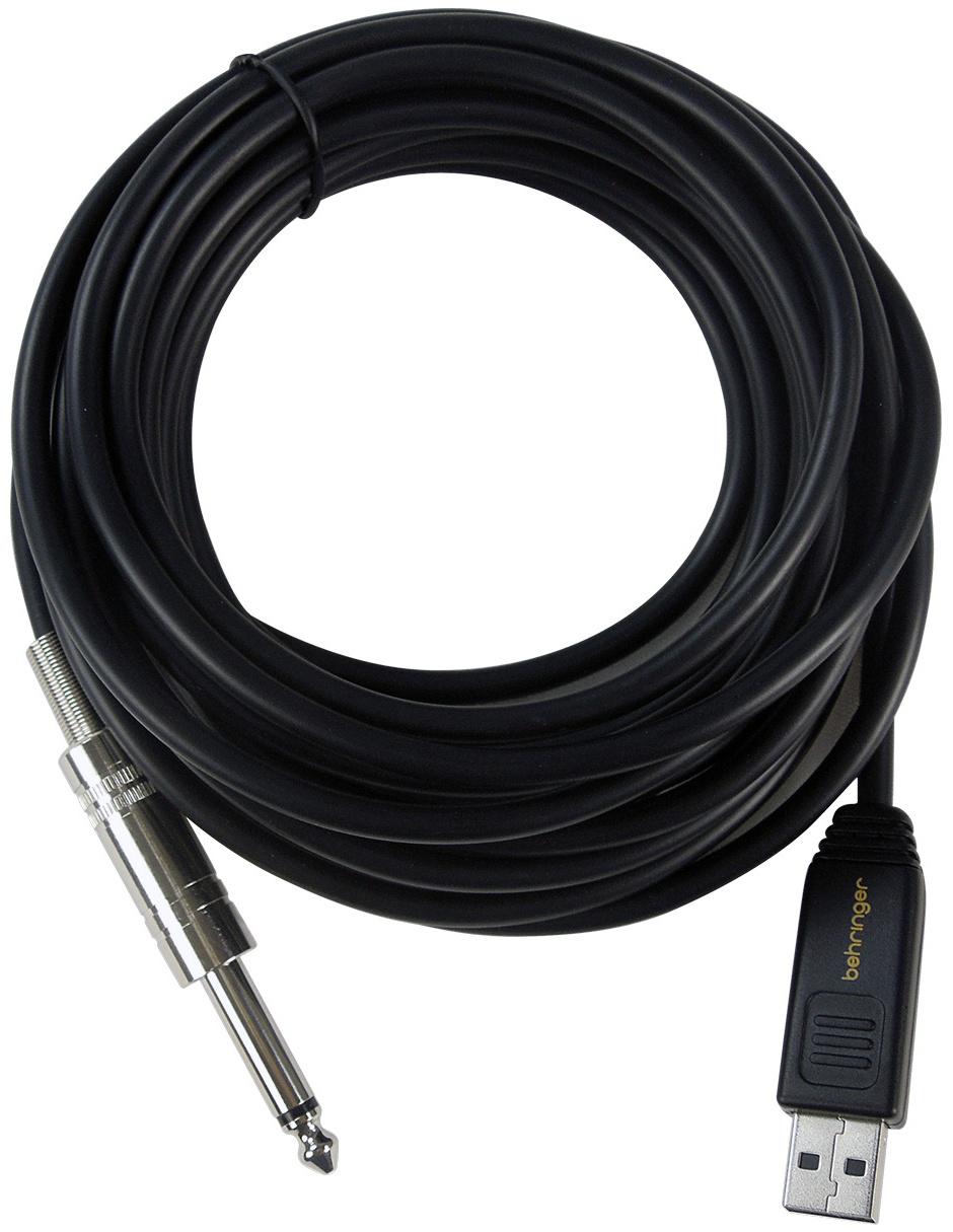 Cable Plug 1/4 pulgada a USB A de 5 m