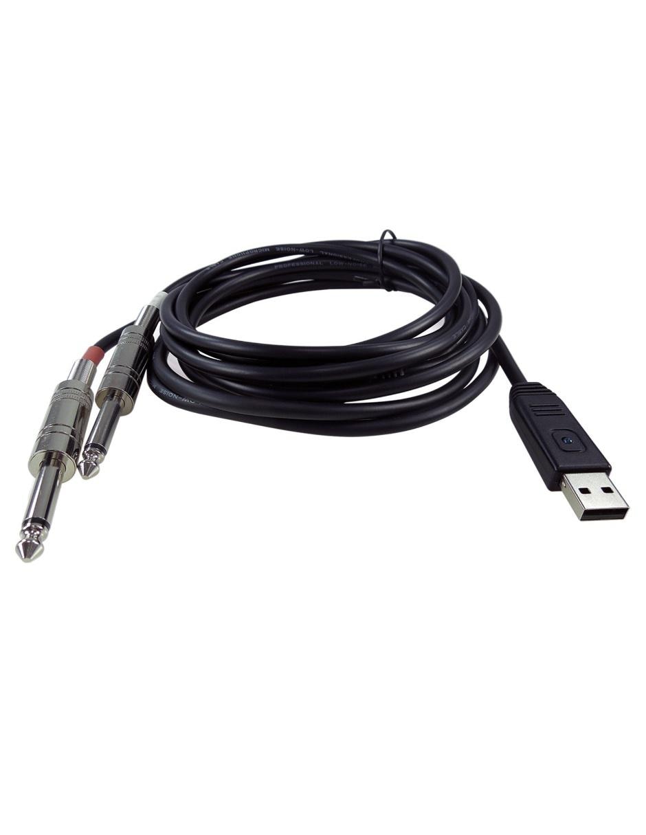 Cable Plug 1/4 pulgada a USB A de 2 m