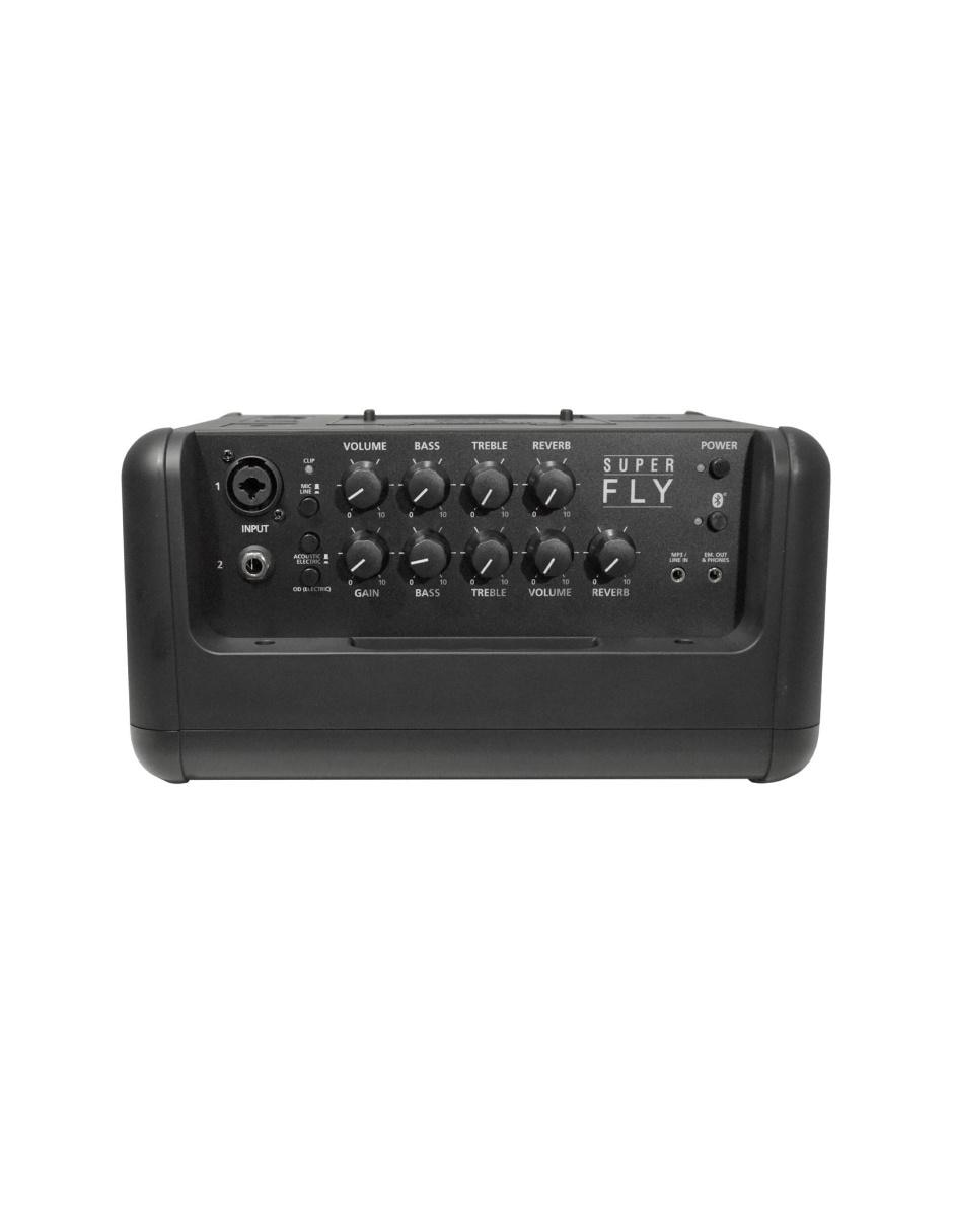 Amplificador para guitarra SUPERFLYBTPCK de 12 V 3