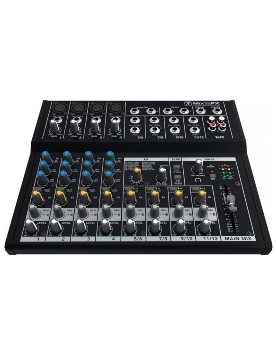 Mezcladora Compacta Mix12FX  12 canales con FX 2