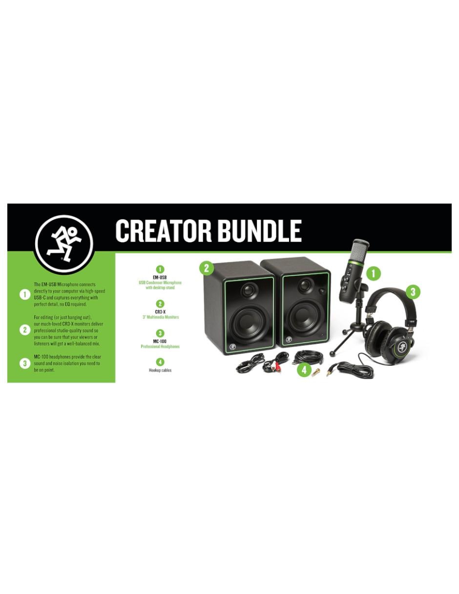 Micrófono Kit Creator Bundle 3
