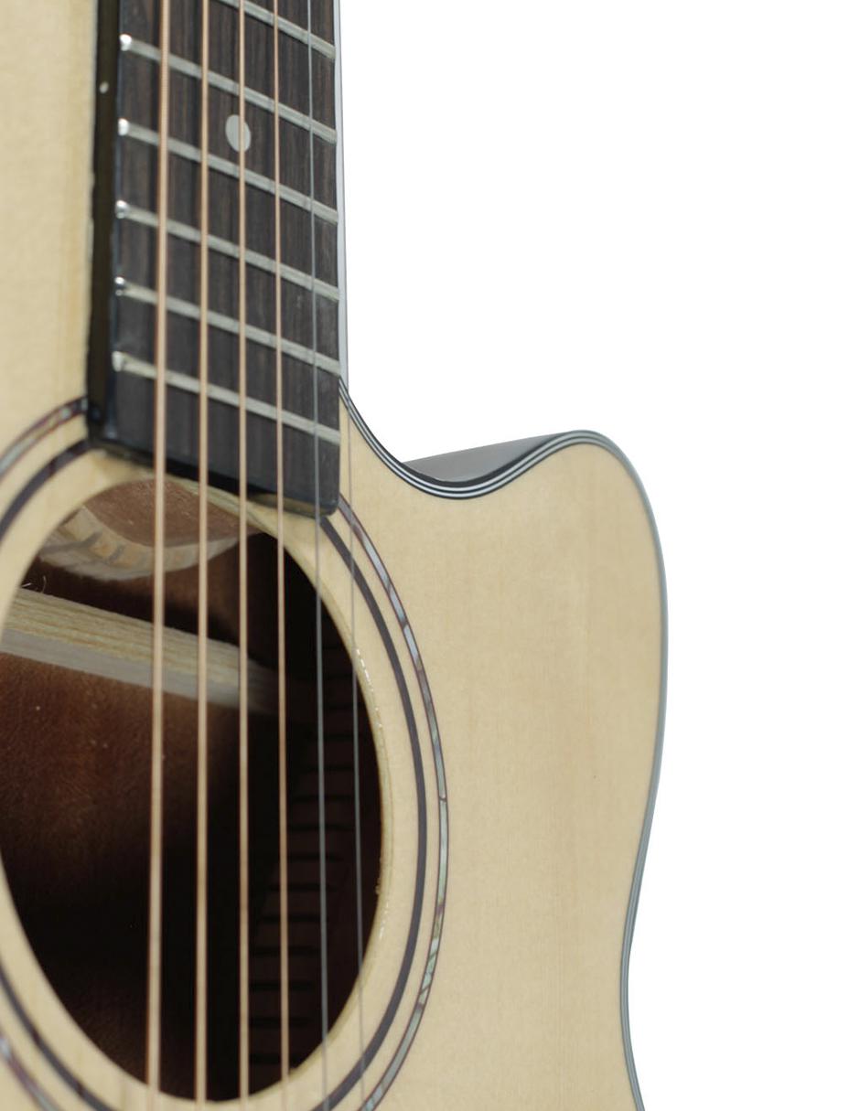Guitarra acústica folk fo-300ceq 2