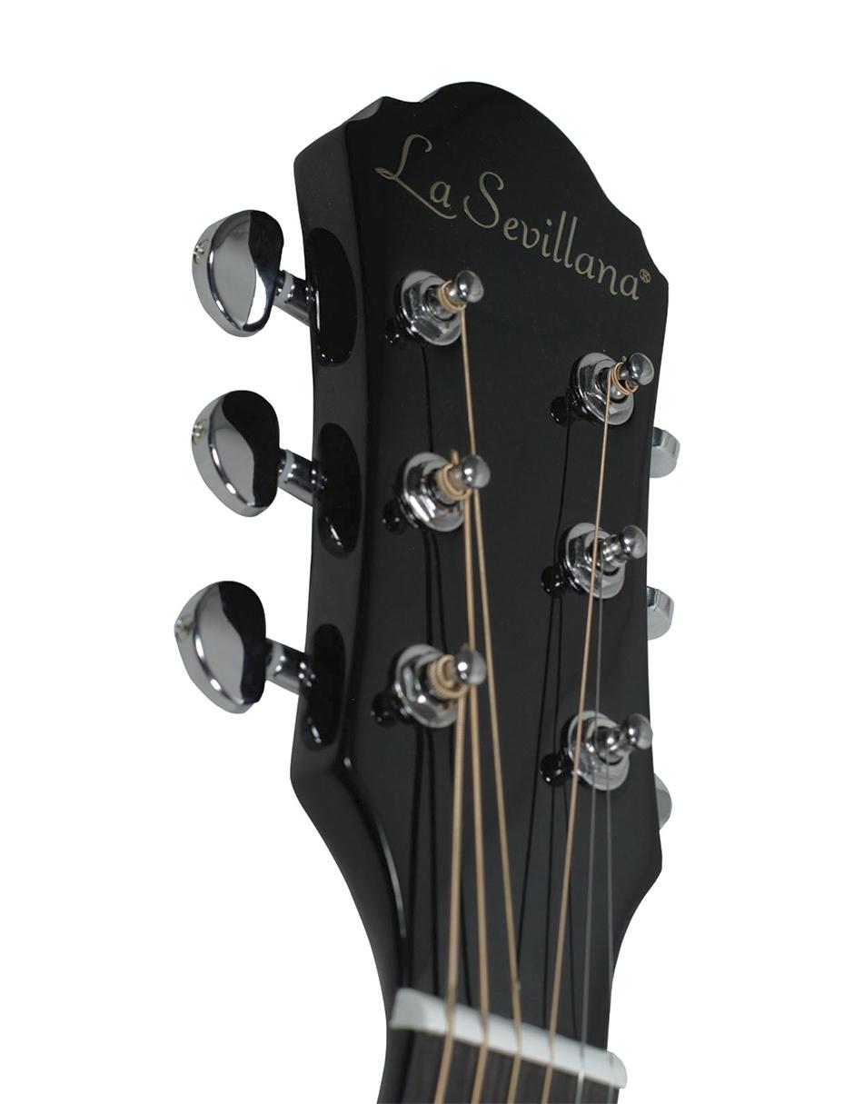 Guitarra acústica jumbo ju-340ceq 2