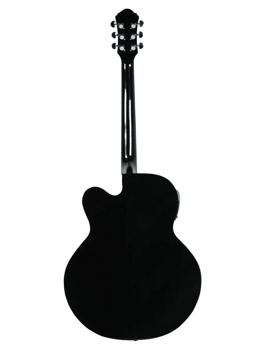 Guitarra acústica jumbo ju-340ceq 5