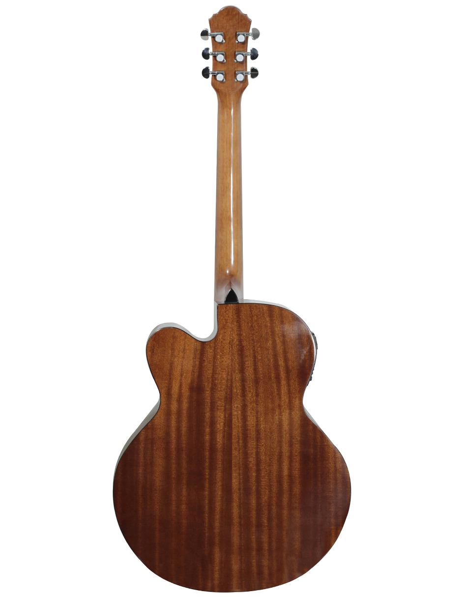 Guitarra acústica jumbo ju-340ceq 5