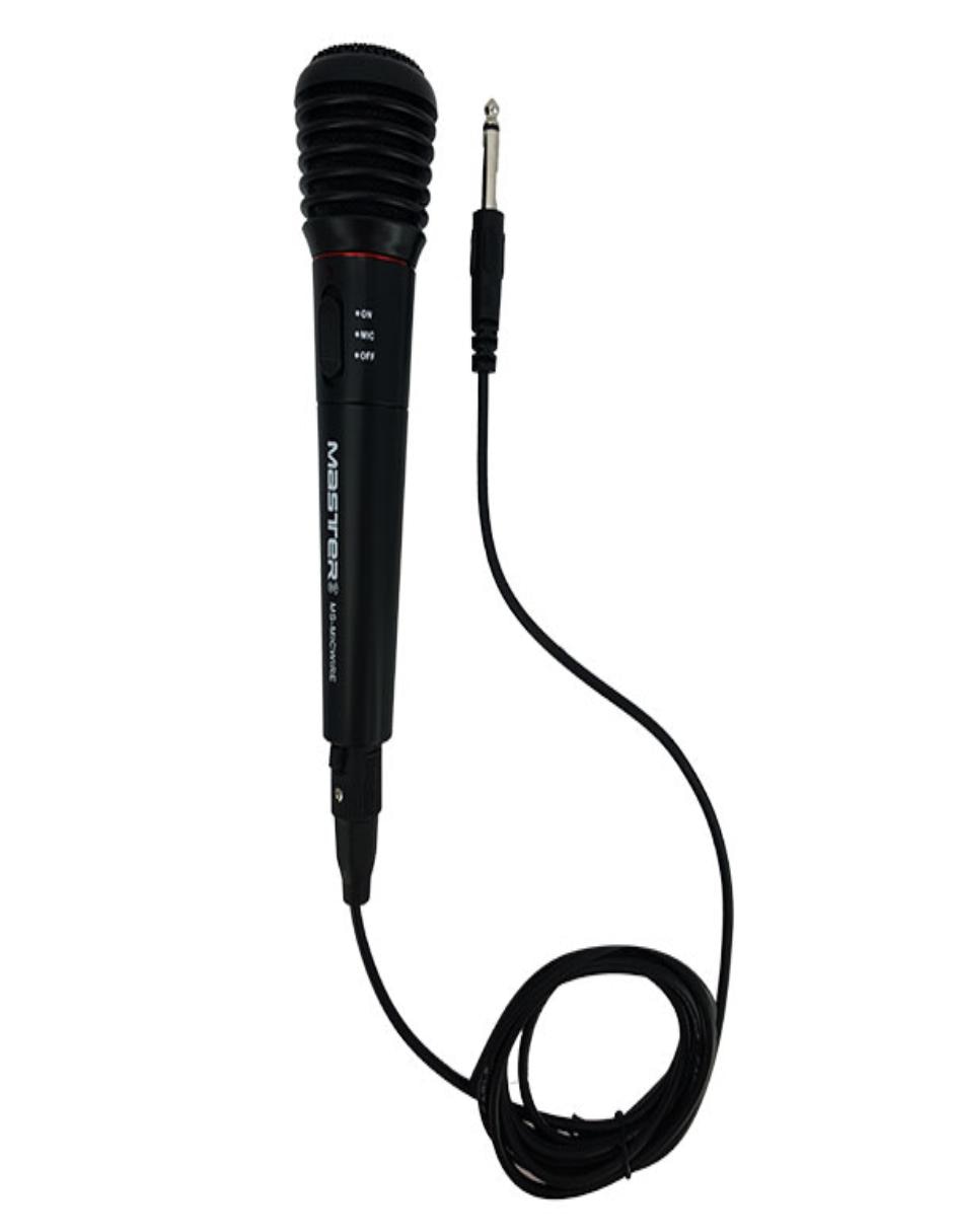 Micrófono alámbrico e inalámbrico MS-MICWIREM