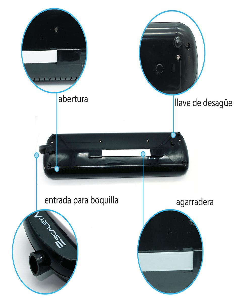 Melódica con 32 Teclas Escolar Escaleta M3201-BL con Bolsa Suave