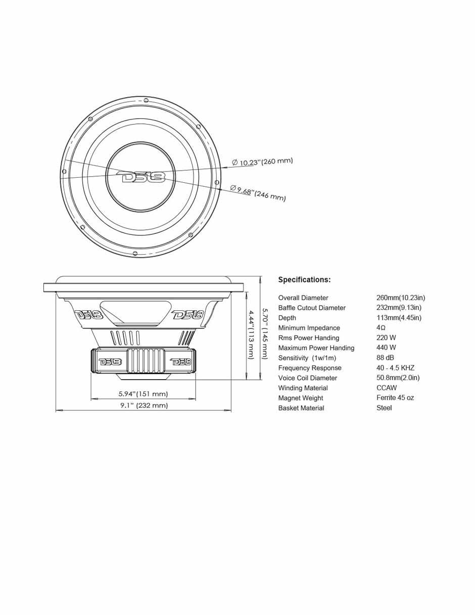 Amplificador Slc10s 12 V 3