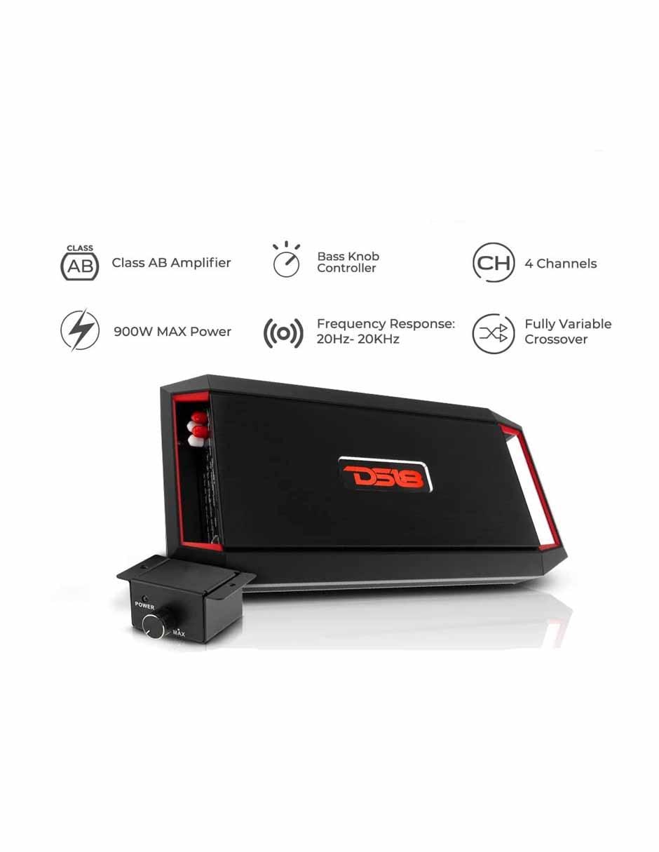 Amplificador GENX900.4 de 127 V 2