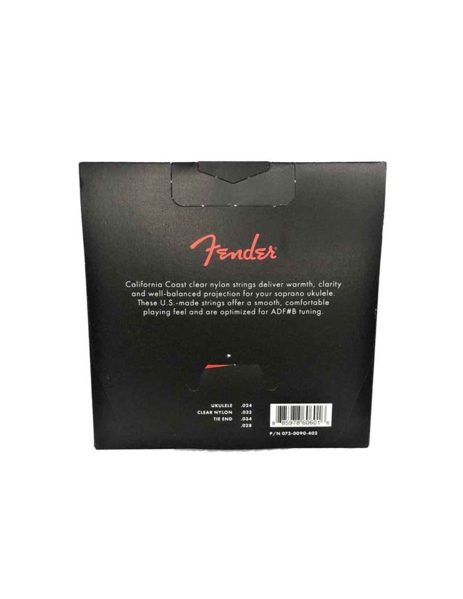 Cuerdas para Ukulele Soprano Clear Nylon 2