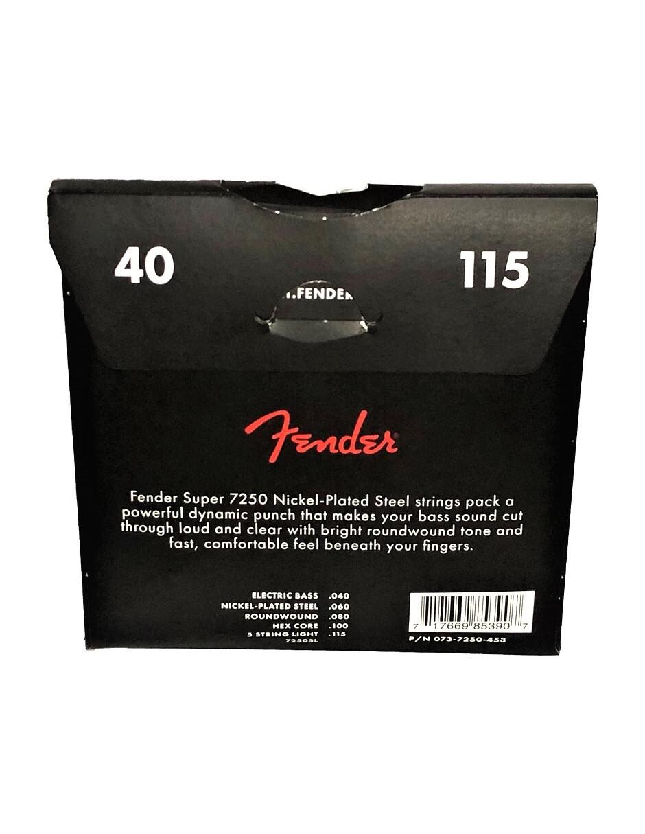 Cuerdas Para Bajo Eléctrico Nickel-Plated .040 - .115 2