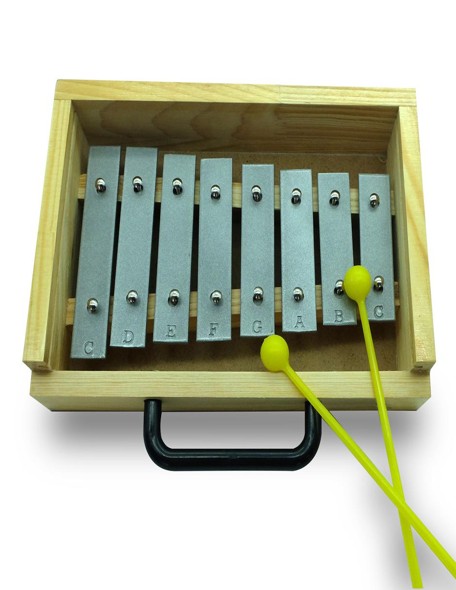 Metalofono L11 con 8 teclas