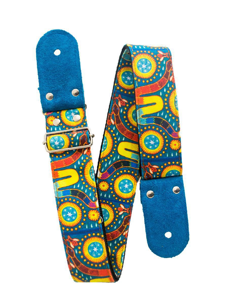 Correa para guitarra o bajo Huichol Correa para guitarra o bajo Huichol