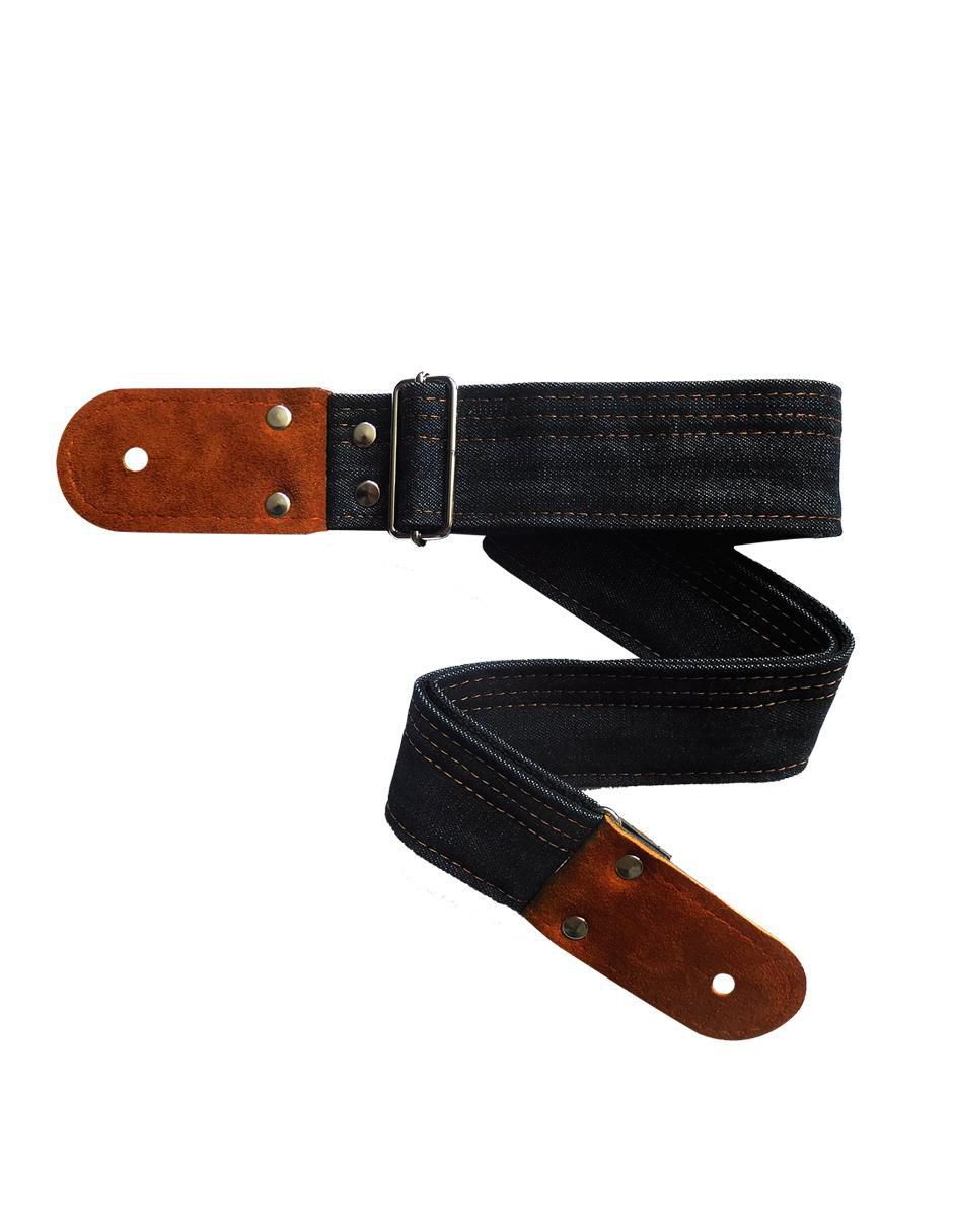Correa para guitarra o bajo Kidam mezclilla