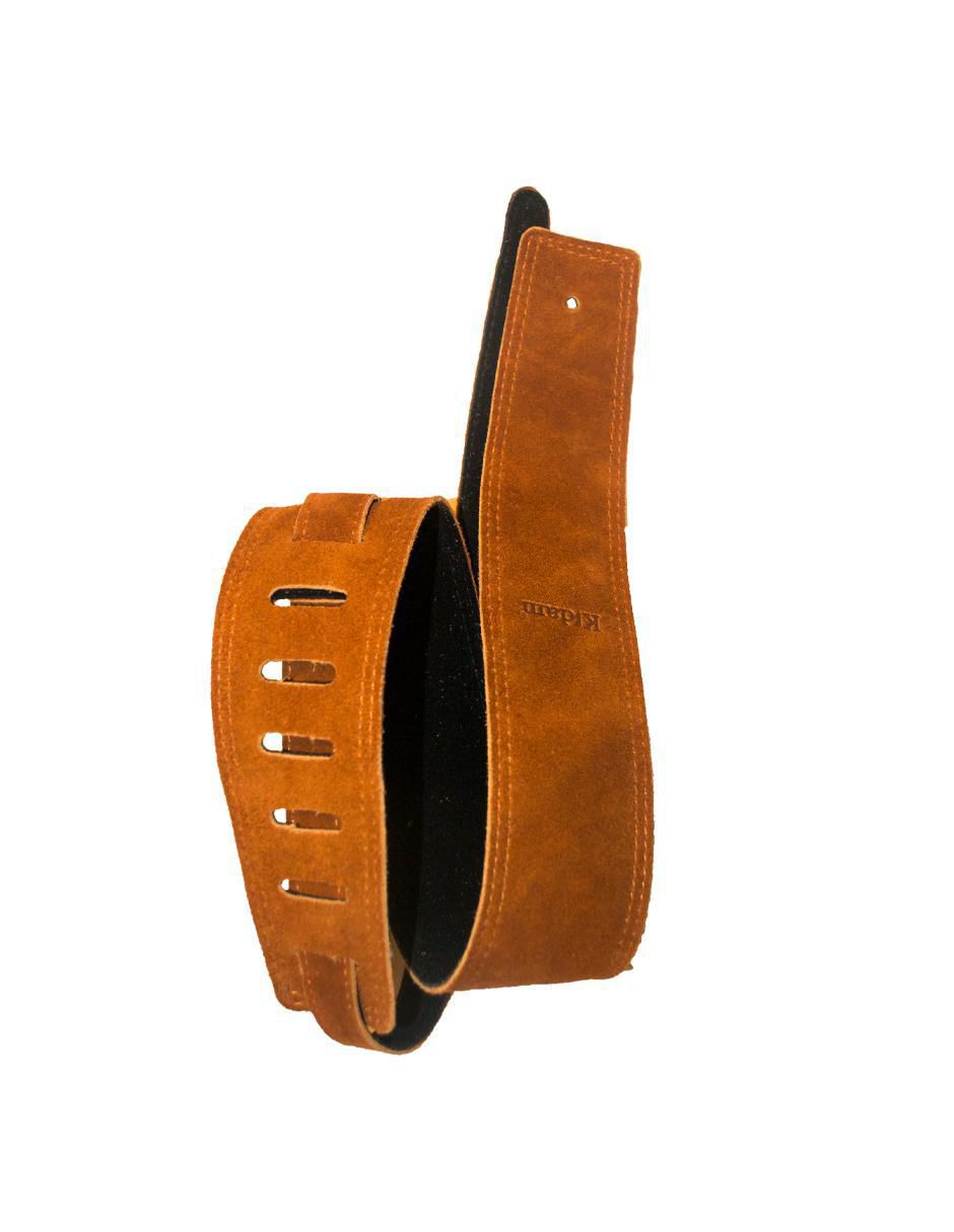 Correa para guitarra o bajo Kidam Piel gamuza