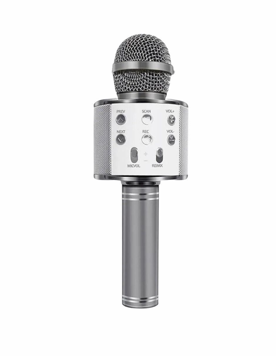 Microfono Inalambrico De Karaoke Con Bluetooth Recargable