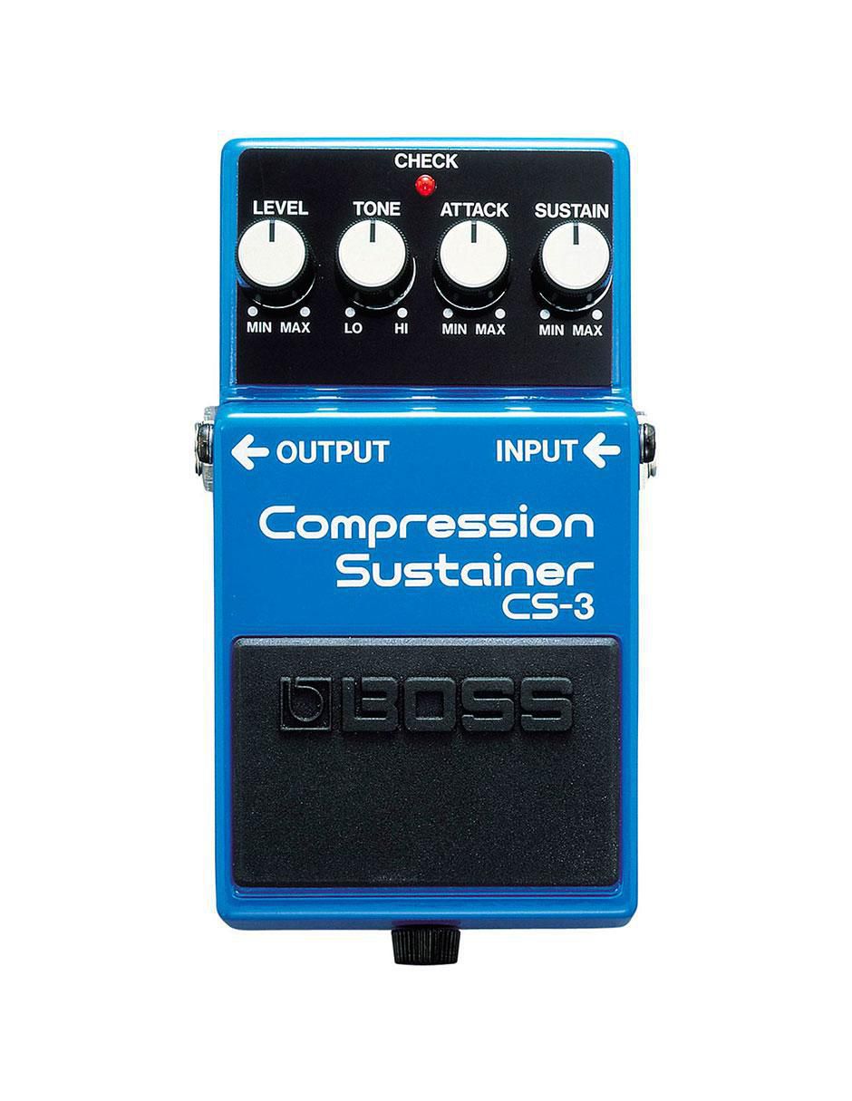 Pedal de Efecto para Guitarra Eléctrica cs-3 Compressor Sustainer 2