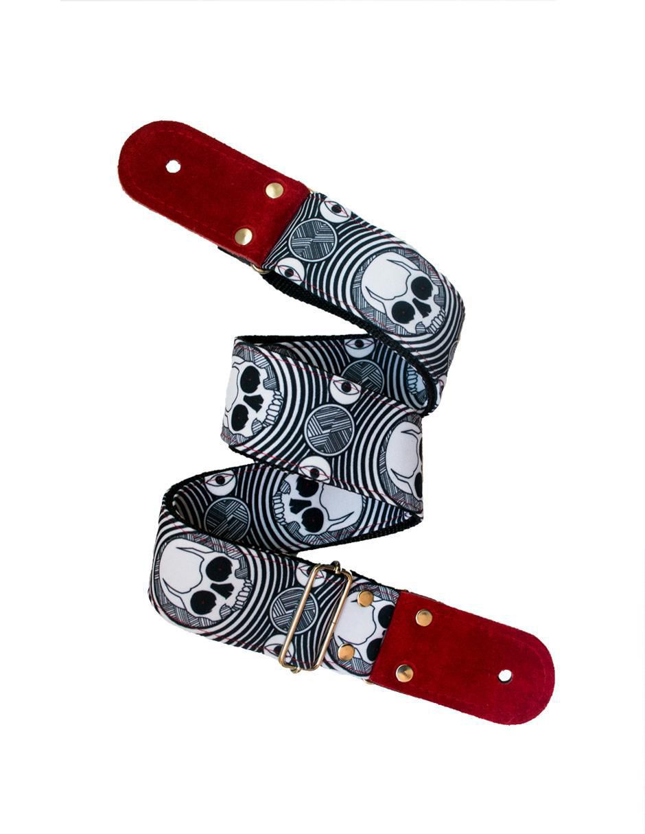 Correa para Guitarra o Bajo Kidam Audio Calaveras