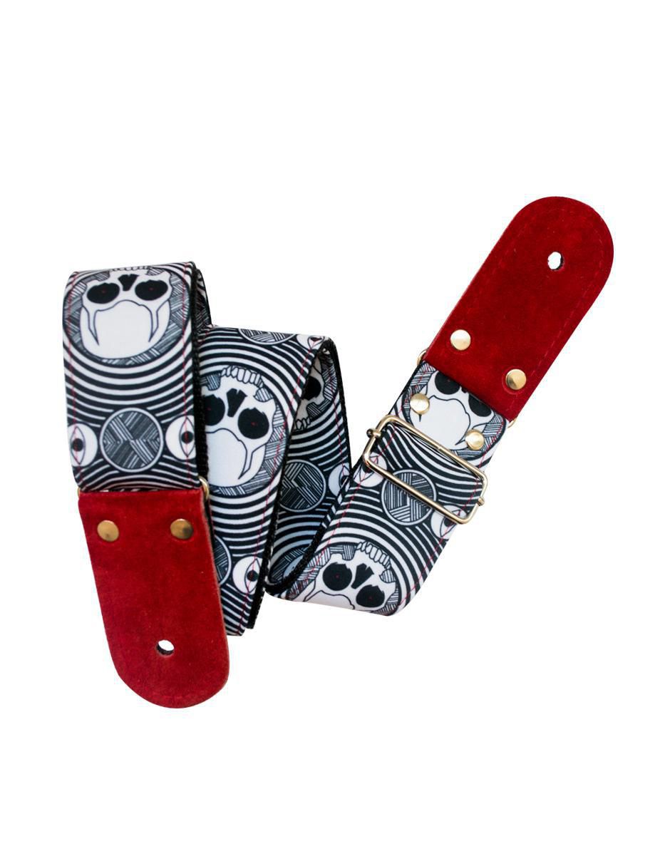 Correa para Guitarra o Bajo Kidam Audio Calaveras
