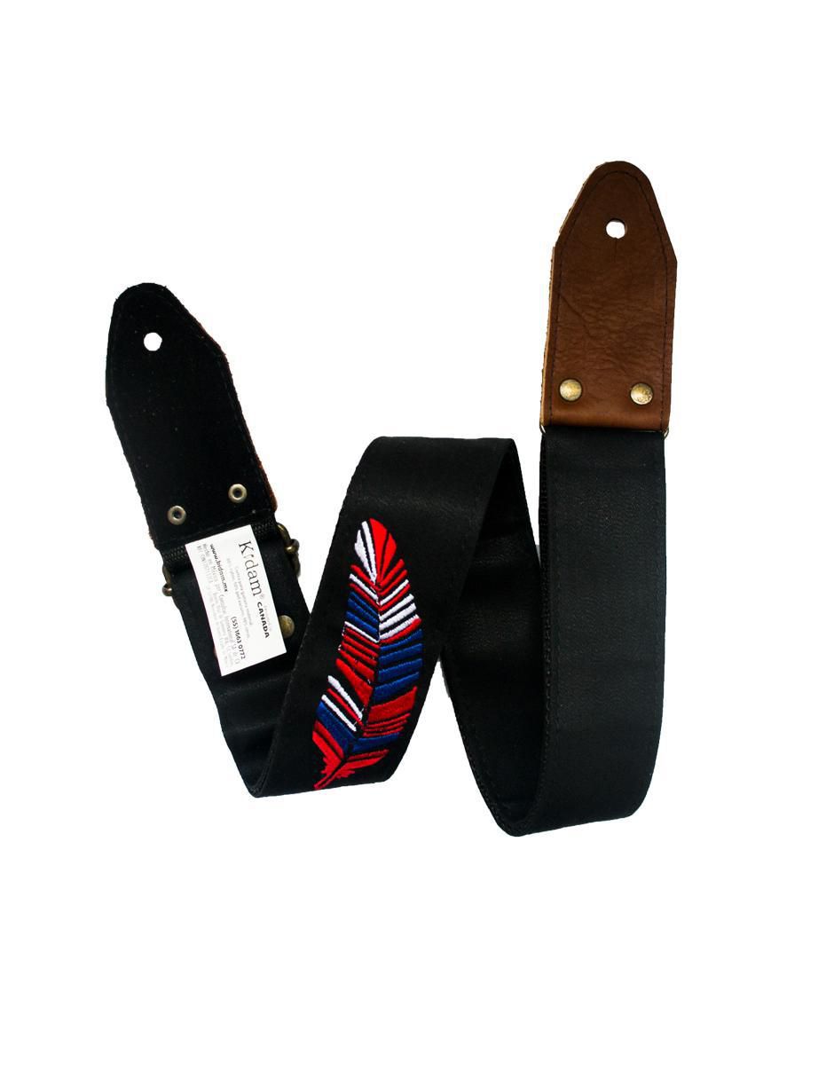 Correa para Guitarra o Bajo Kidam Pluma
