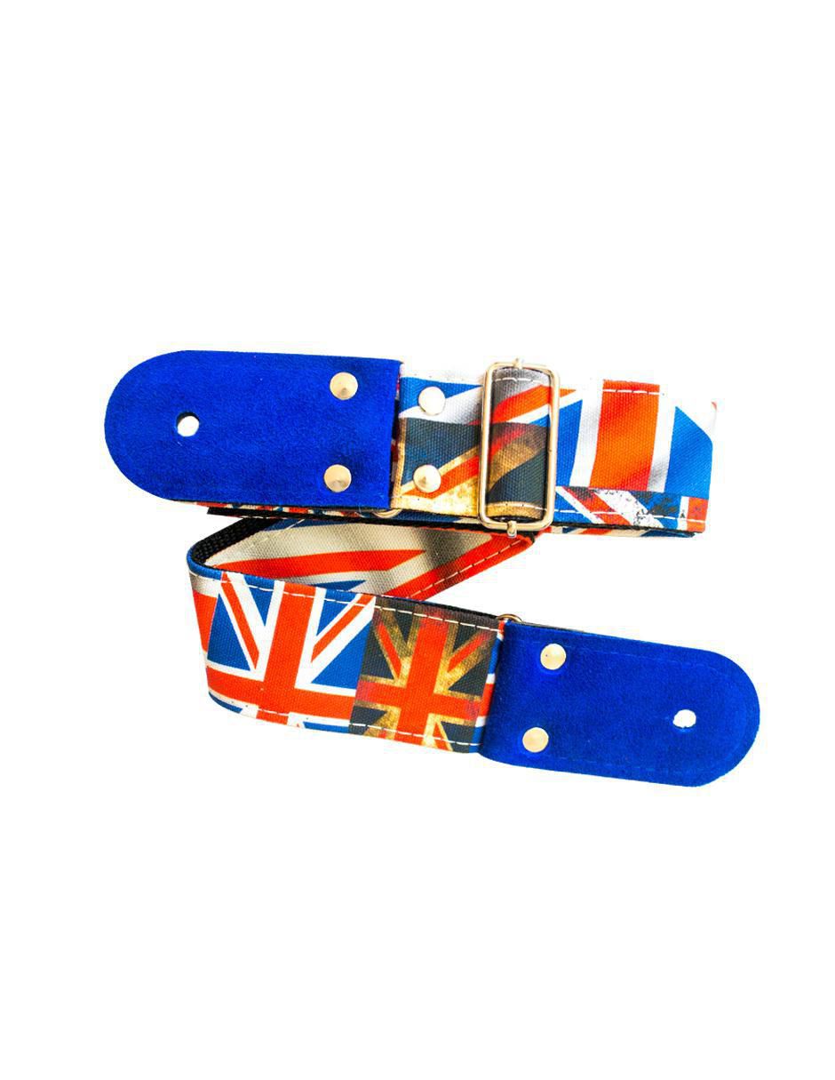Correa para Guitarra o Bajo Bandera Inglaterra 2
