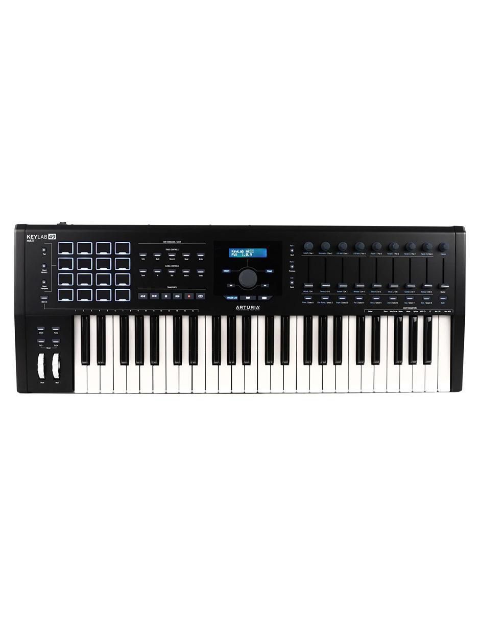 Teclado digital de 49 teclas KEYLAB MK2 49 BLACK Teclado digital de 49 teclas KEYLAB MK2 49 BLACK