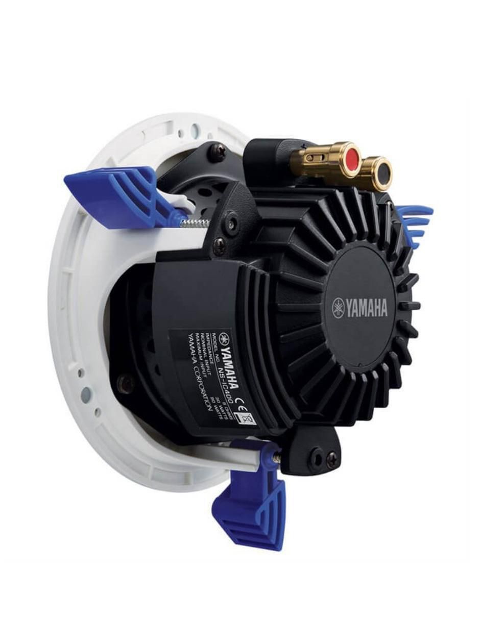 Bocina Altavoces para plafón o muro 90w Yamaha Nsic400w-blanco alámbrica 2