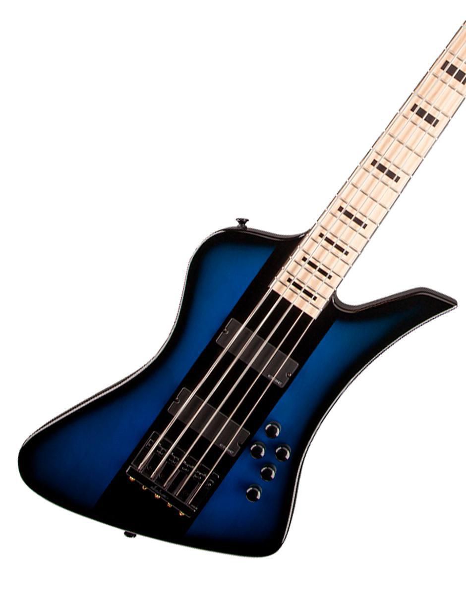Bajo Eléctrico X Series Signature David Ellefson Kelly Bird V Bass Blue Stripe 3