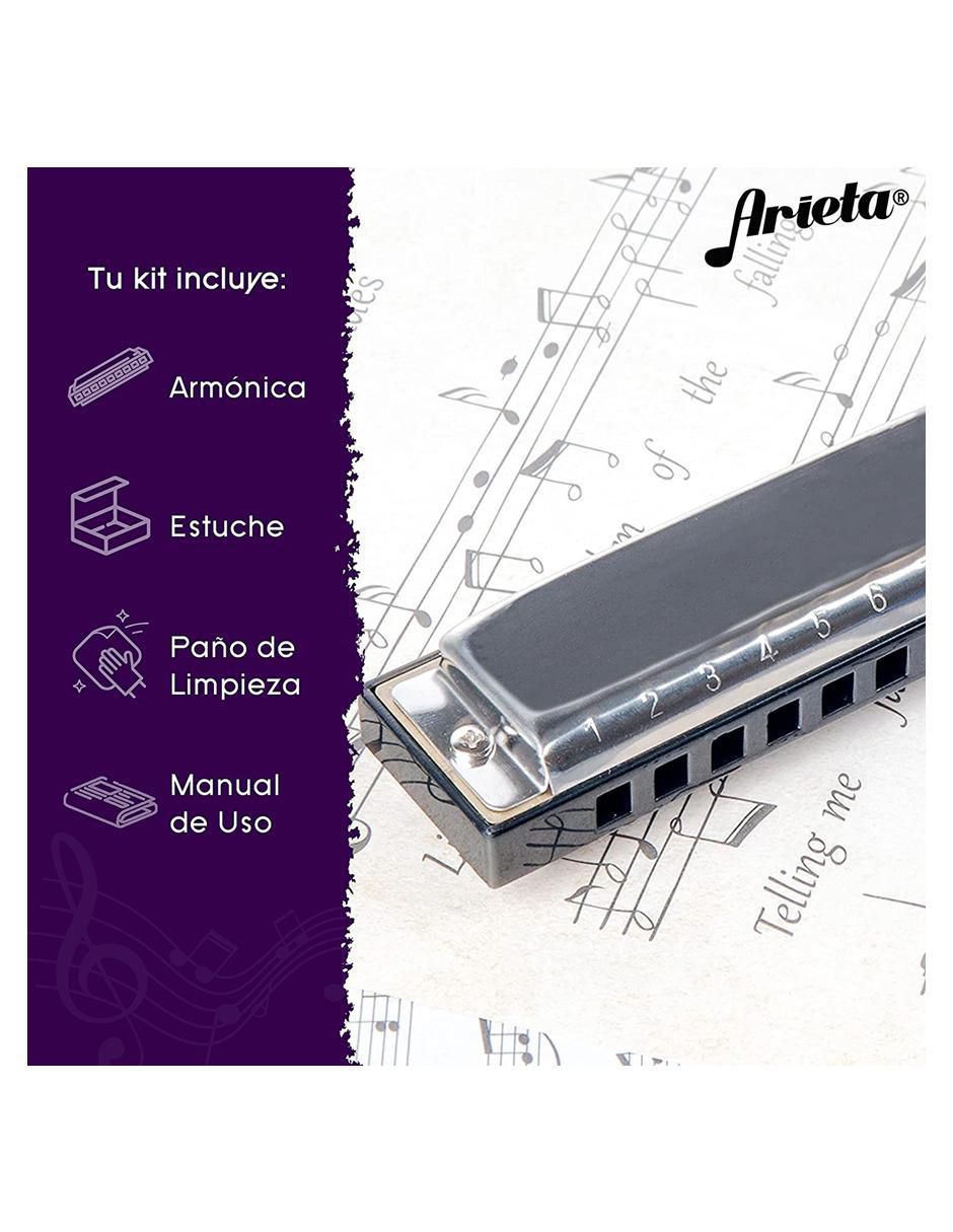 Armónica Cromática de metal 5