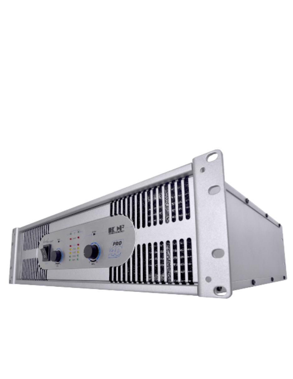 Amplificador HCF-PRO-40 de 120 - 220 V 3