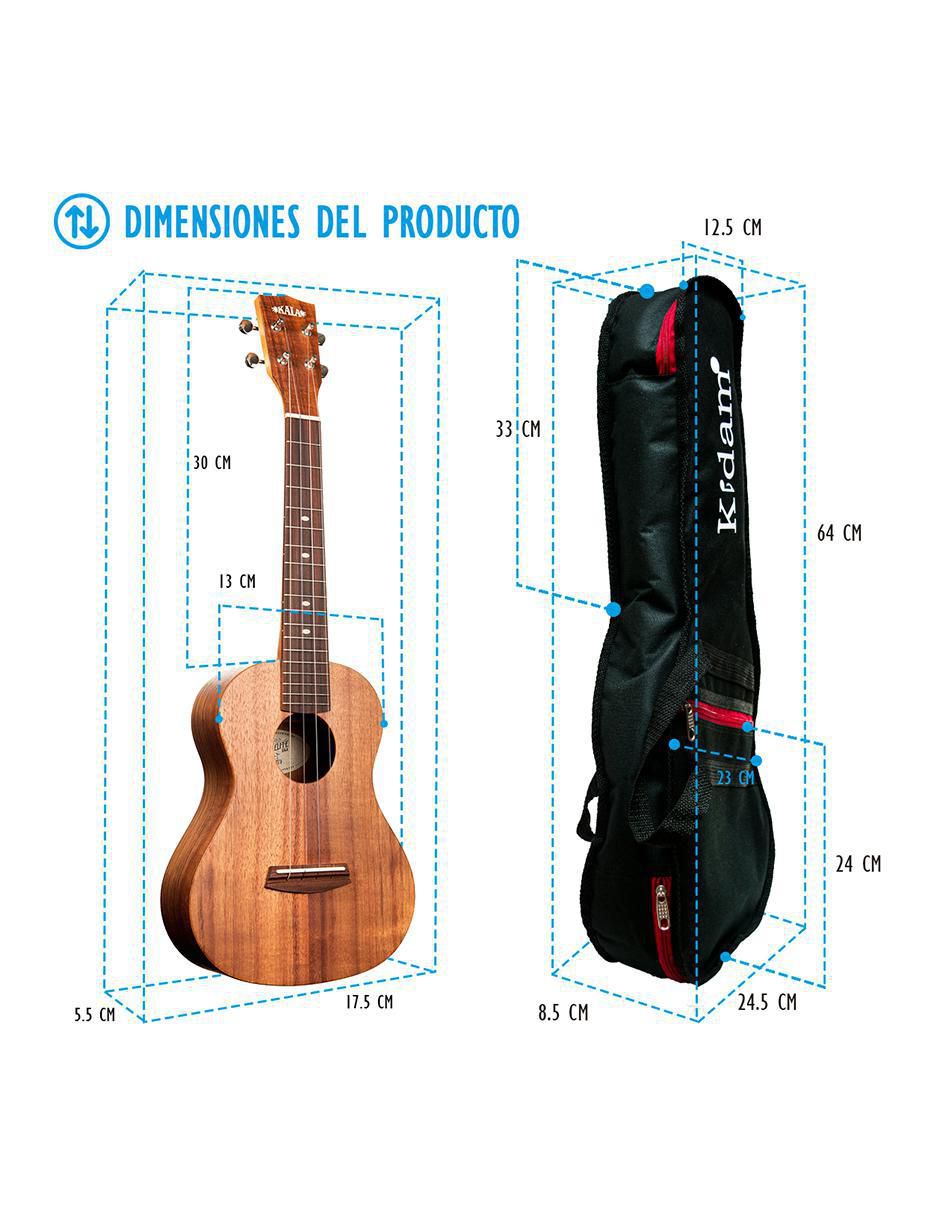 Funda para Ukulele Concierto 3