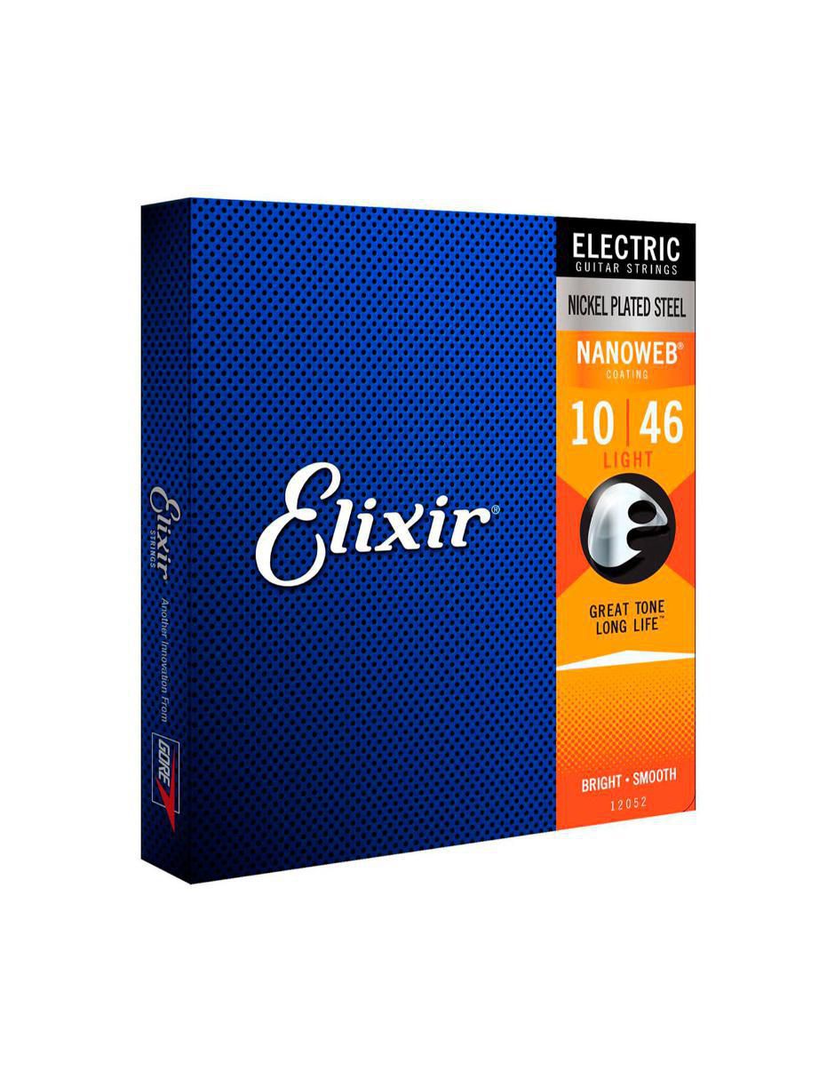 Set Cuerdas para Guitarra Eléctrica Elixir 1.0-.46 12052 2