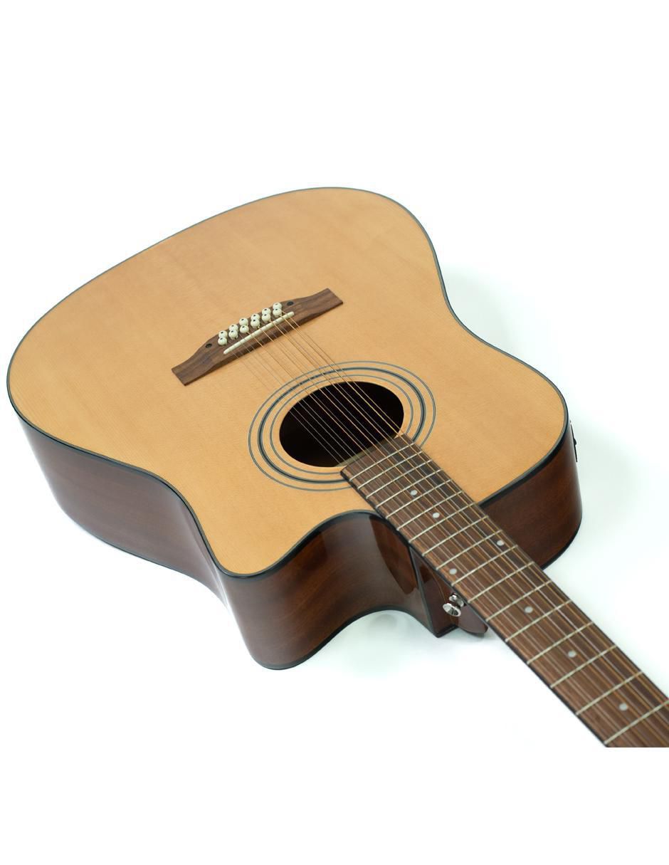 Guitarra acústica dreadnought l-12x50kl 4