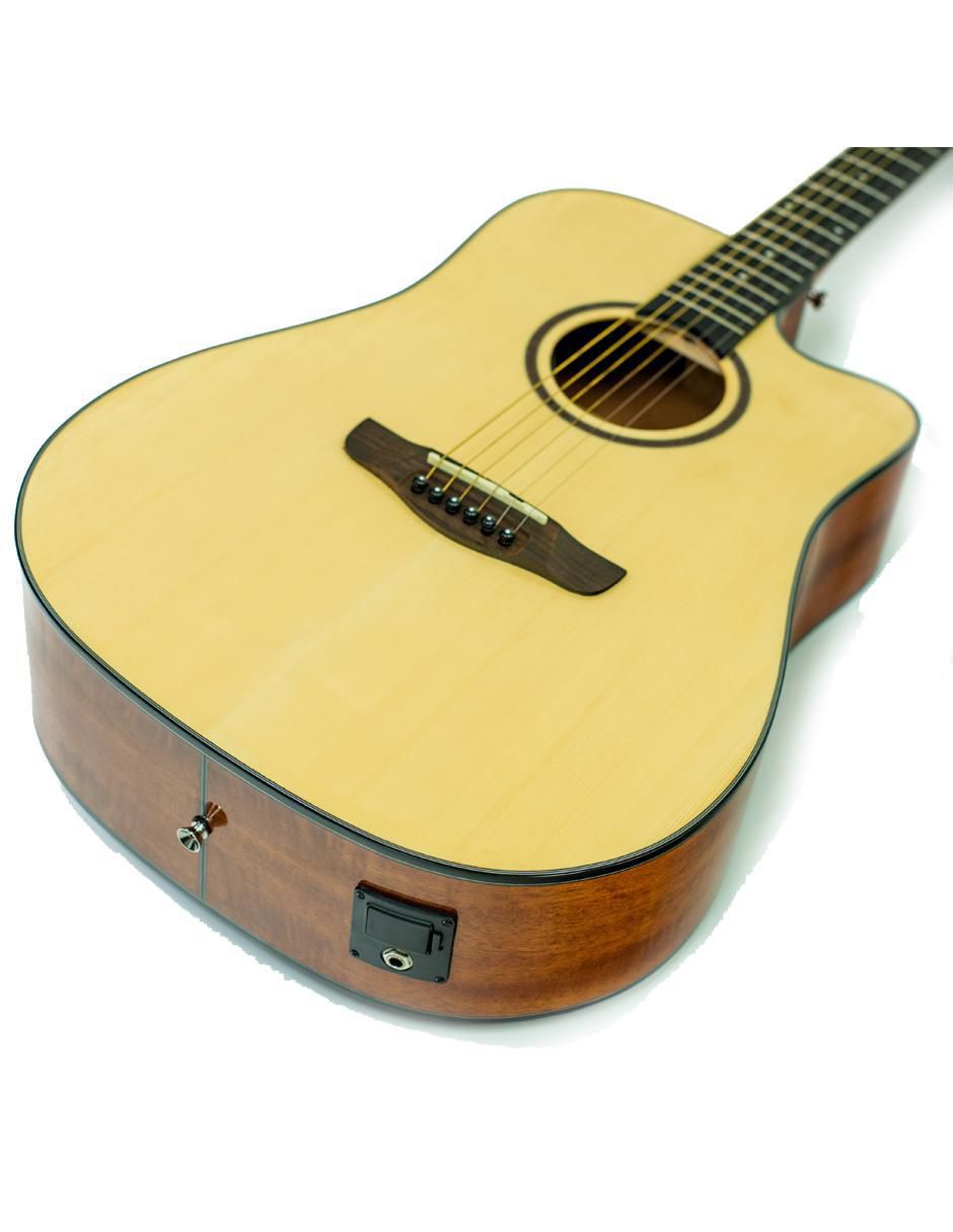Guitarra acústica dreadnought l-820akl 4