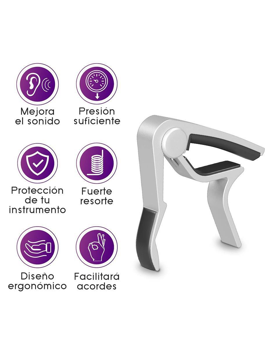 Arieta capotraste para guitarra eléctrica o acústica