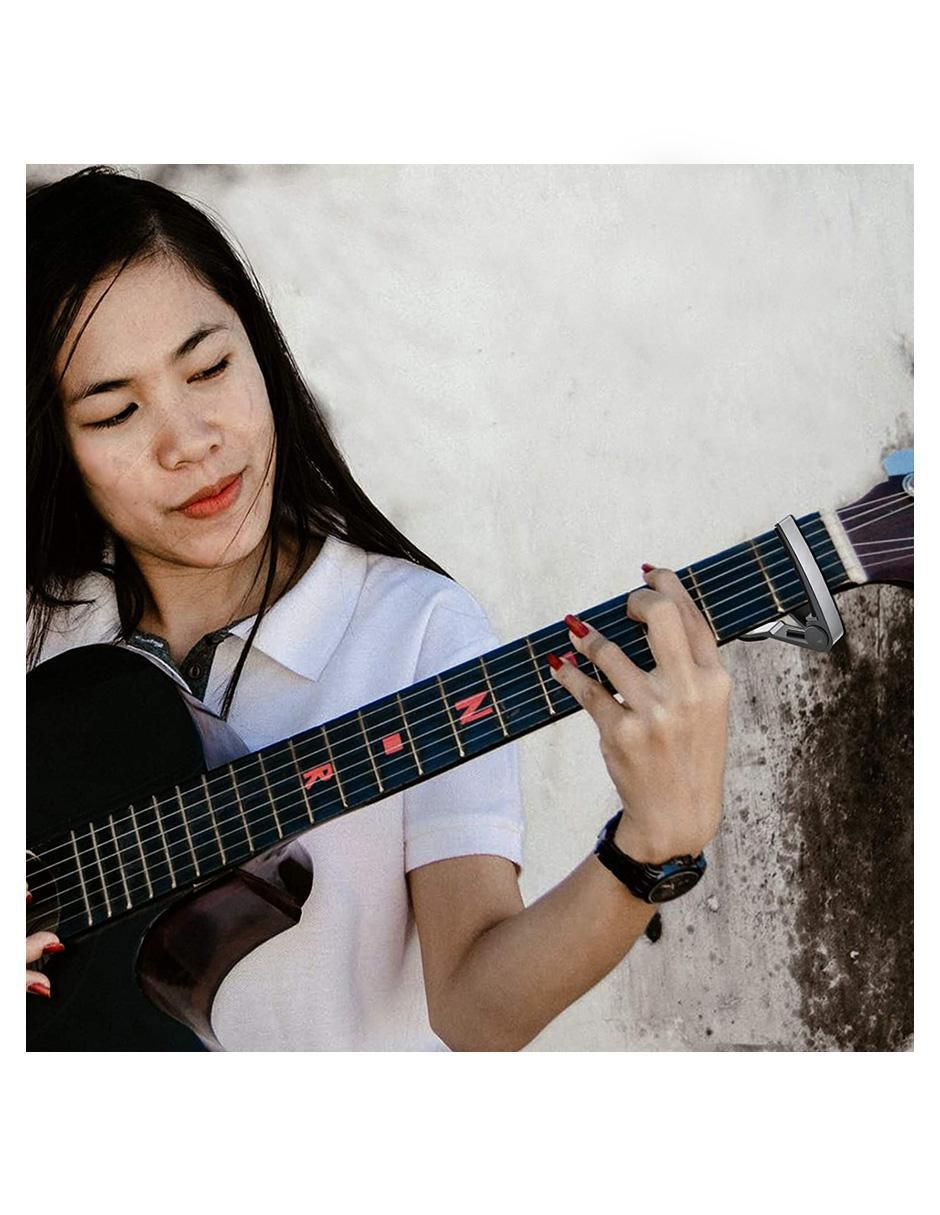 Arieta capotraste para guitarra eléctrica o acústica