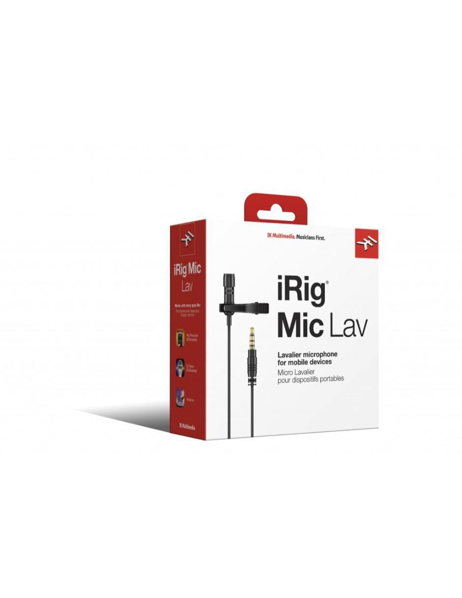 Micrófono Profesional Alámbrico iRig Mic Lav 2