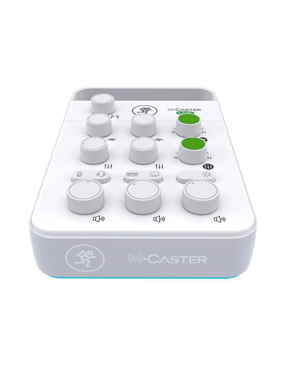 Bocina Mixcaster Live WH alámbrica e inalámbrica 2