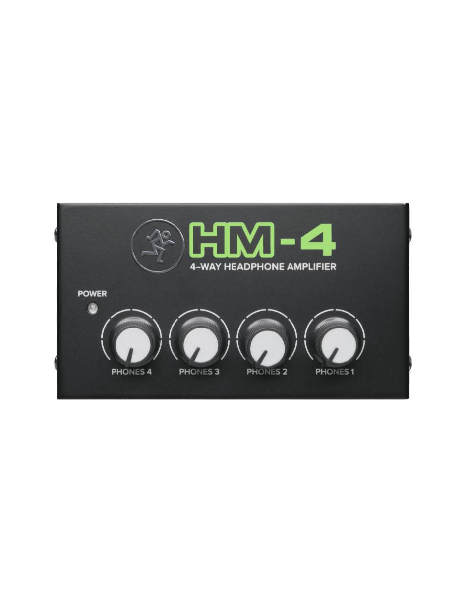 AMPLIFICADOR P/ AURICULAR MACKIE HM-4 - Sistemas de sonido - Procesadores  de audio, Folklore Musical
