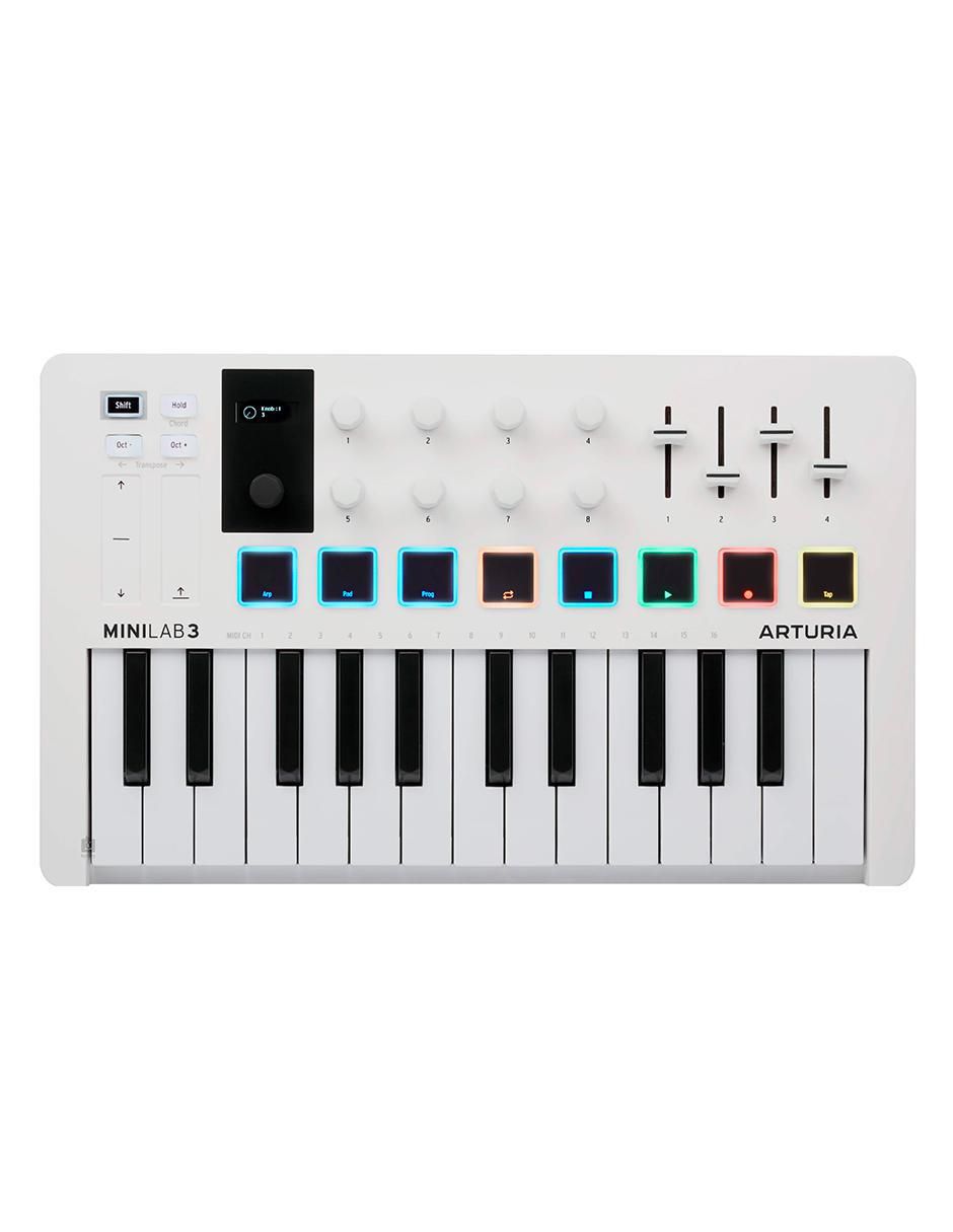 Teclado digital de 25 teclas MiniLab 3 Teclado digital de 25 teclas MiniLab 3