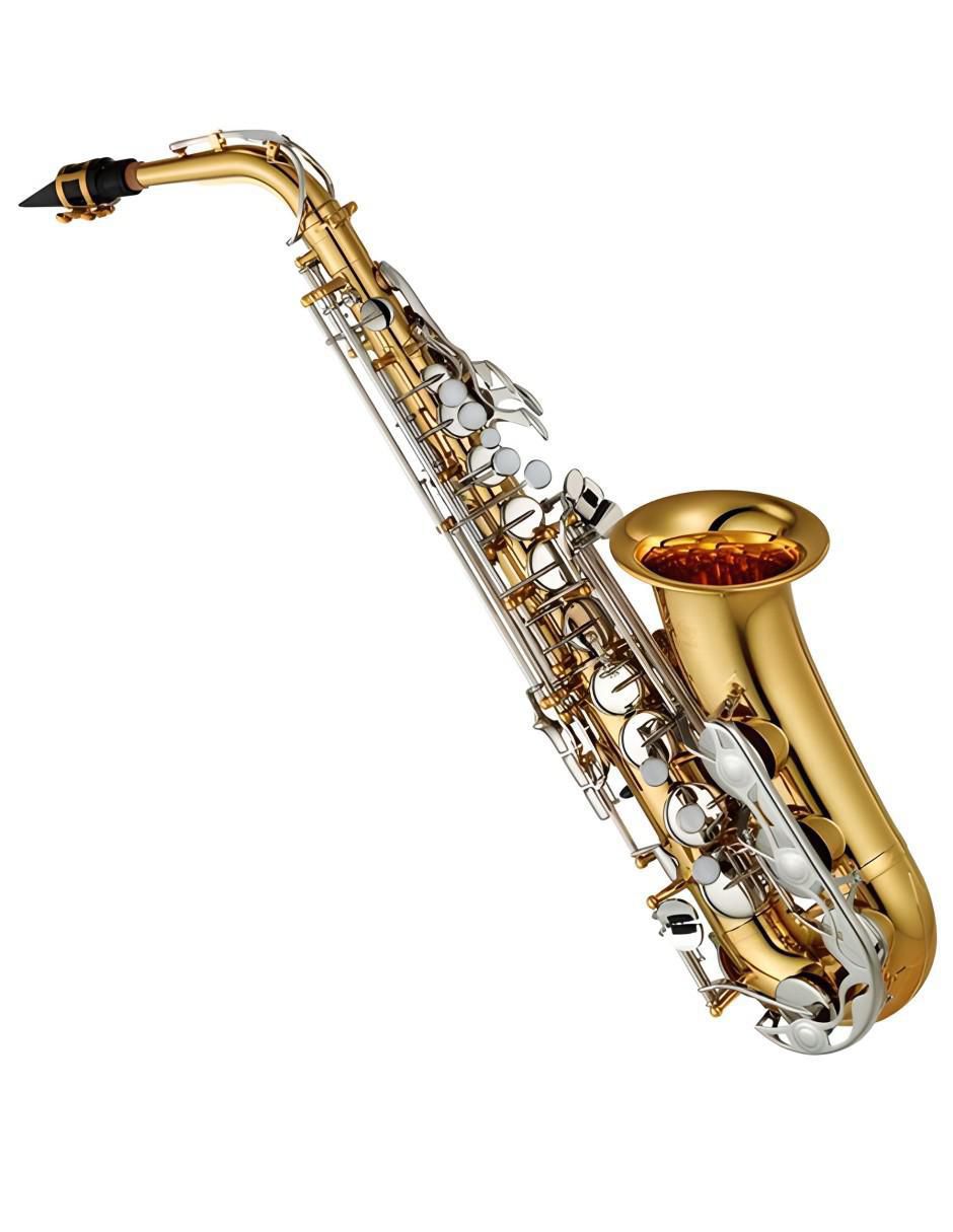Saxofón alto de metal 2