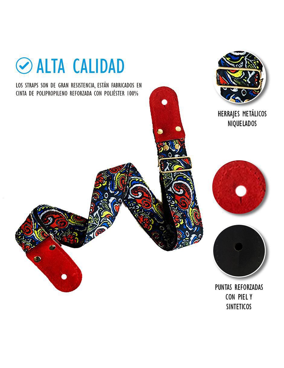 Tahalí Guitarra Acústica Manchas 2