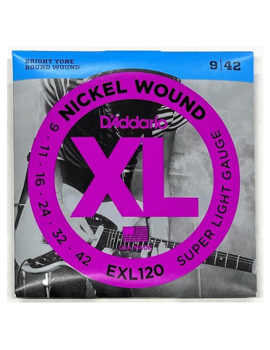 Set de Cuerdas para Guitarra Eléctrica EXL120 1