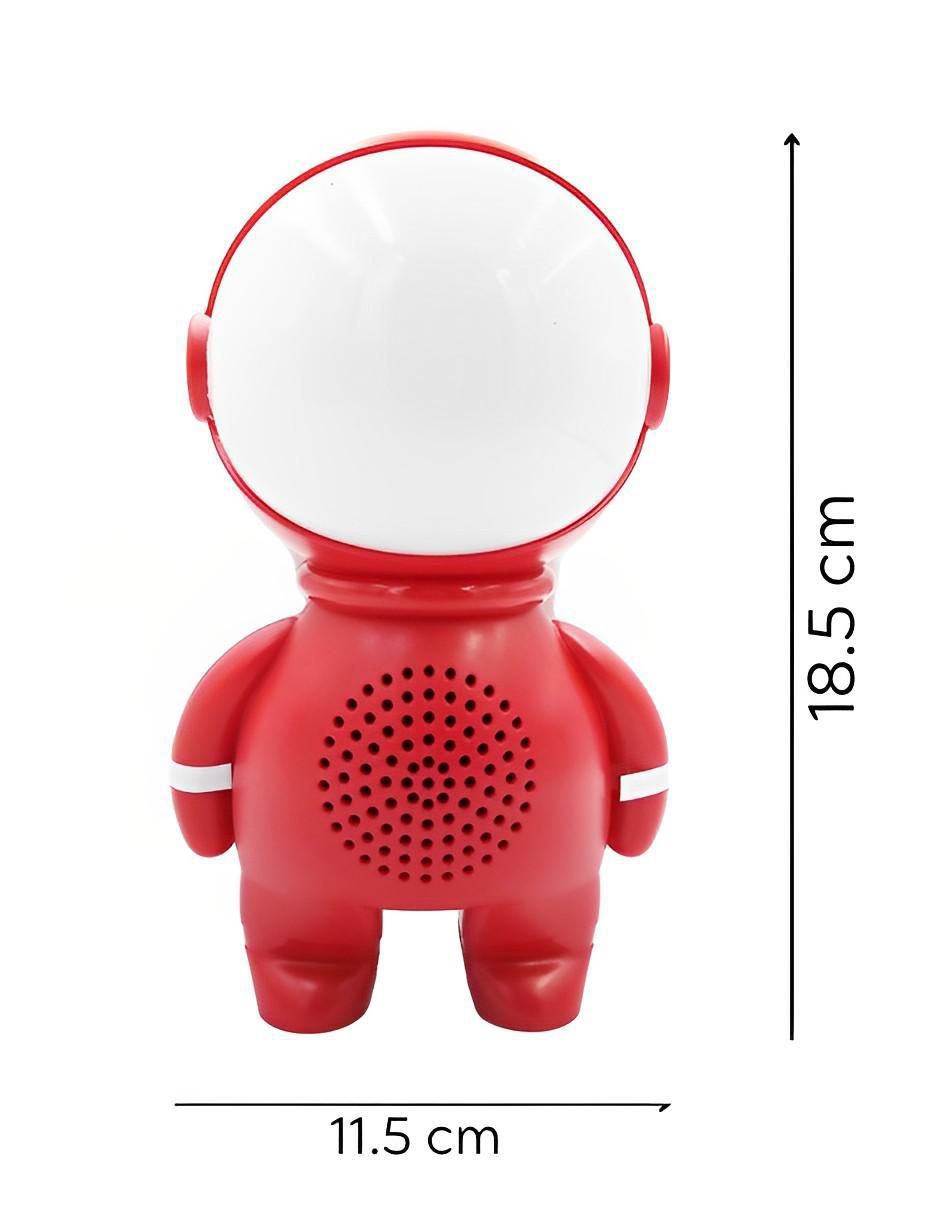 Bocina portátil gadgets & fun bocina bluetooth diseño astronauta inalámbrica