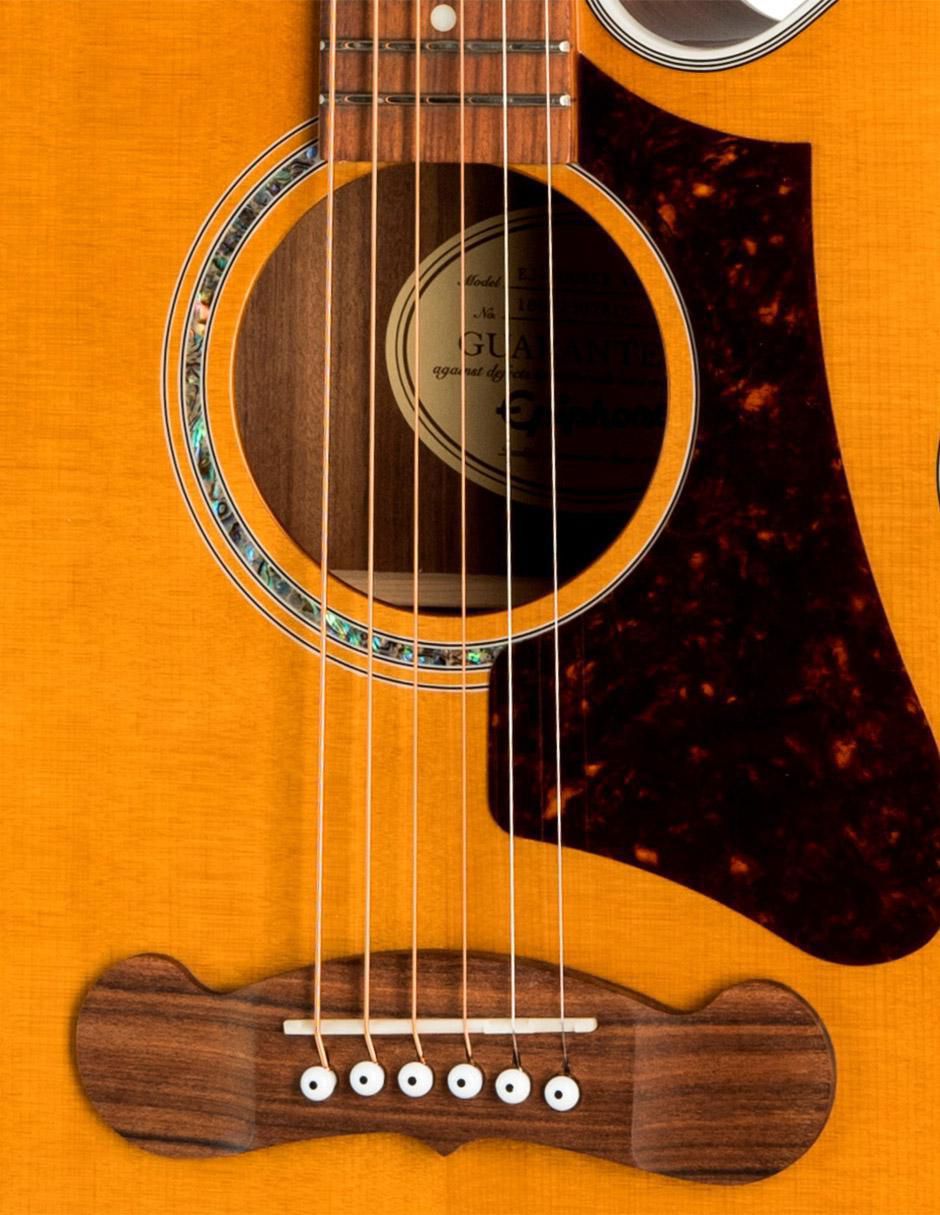 Guitarra acústica parlor/ salón j-200 ec studio parlor 2