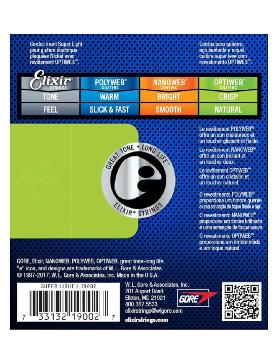 Set cuerdas para guitarra eléctrica 19002 2